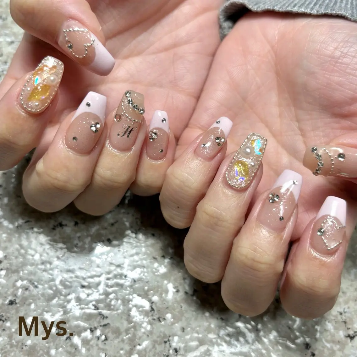 ネイル ハンドネイル Mys. 三上紗紀のネイルデザイン