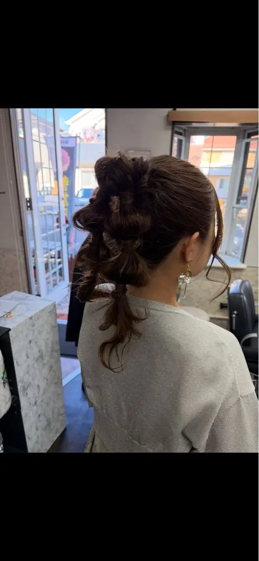 ロング とっぴ クオーレのヘアスタイル