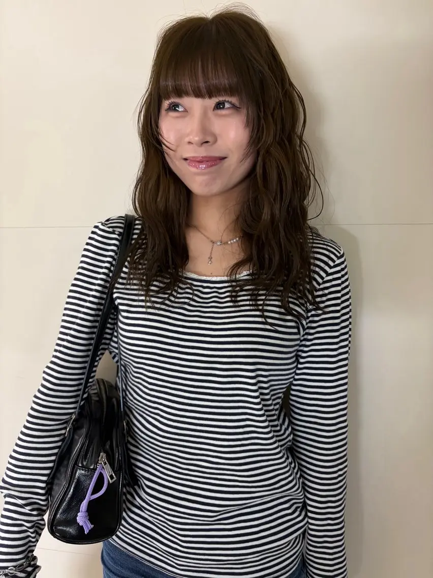【ブリーチなしでできるカラー】cut＋W colorの写真