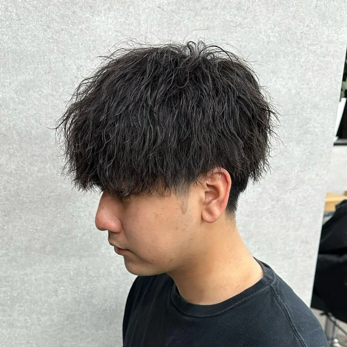 パーマ メンズ カット パーマ トリートメント ヘッドスパ ヘアセット 新世代パーマ⚡️ の達人トモ⚡️のヘアスタイル