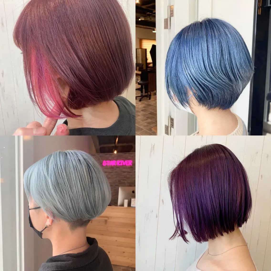 ヘアカラー&縮毛矯正 STAR☆RIVERのヘアスタイル