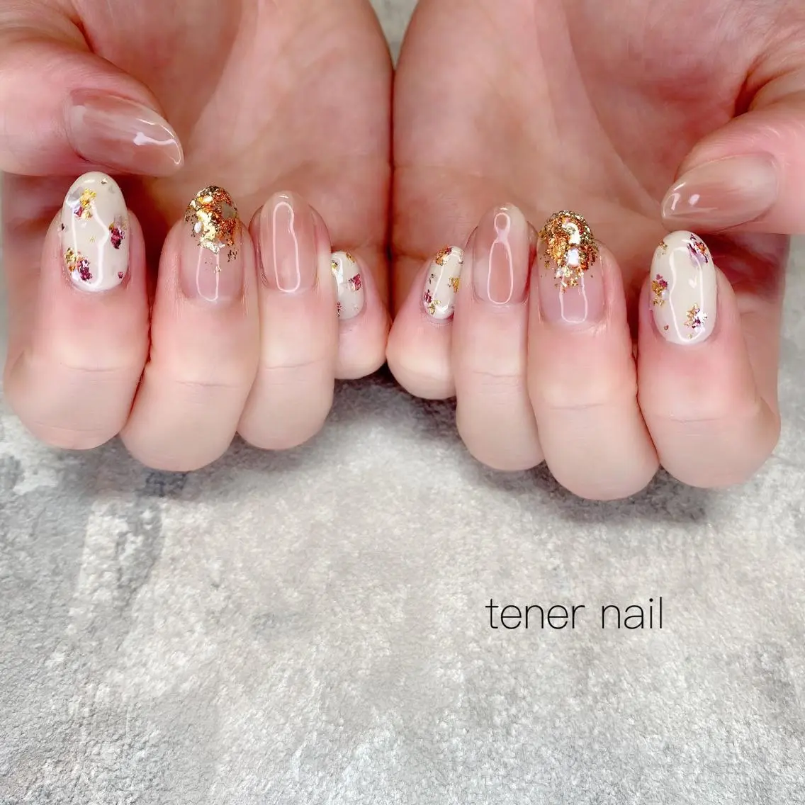 ネイル キラキラネイル テネルネイル tener nailのネイルデザイン