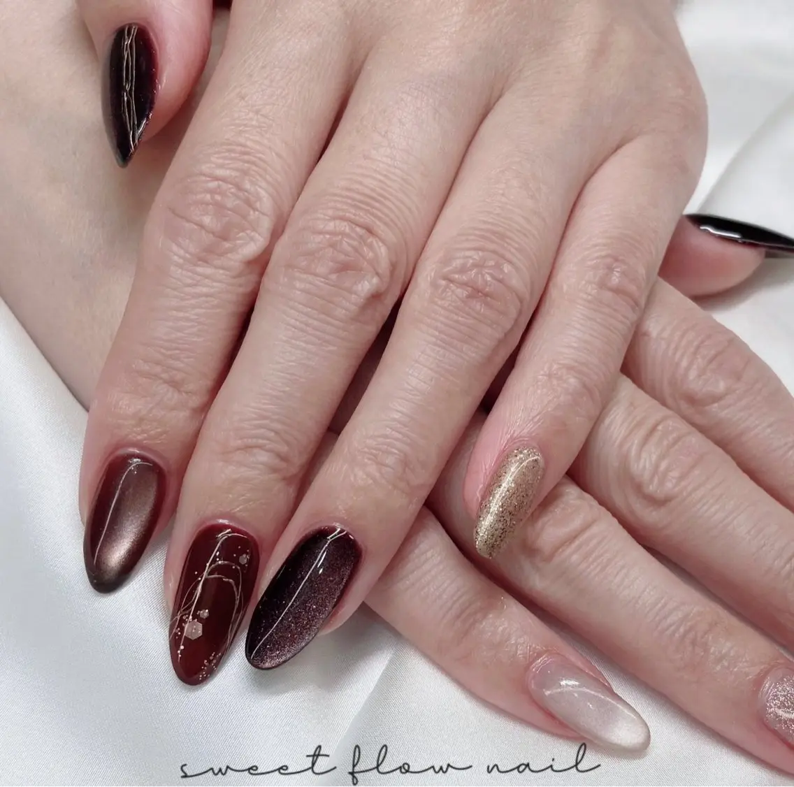 ネイル sweet flow nailのネイルデザイン