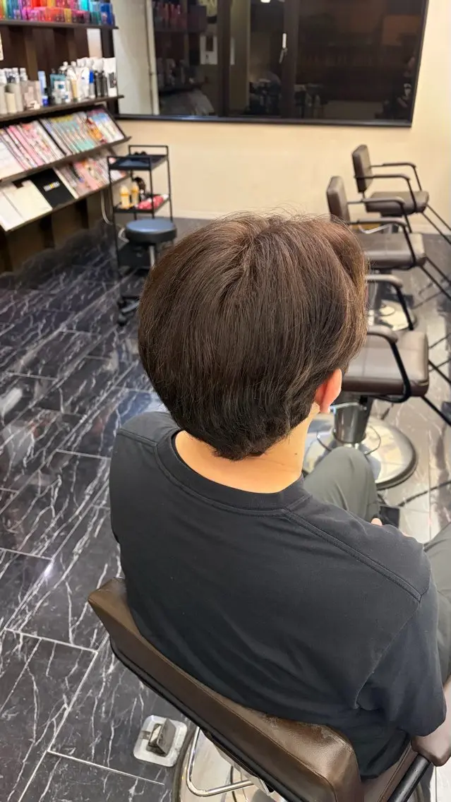 白髪染め(おしゃれ染めによる白髪染めも可)の写真