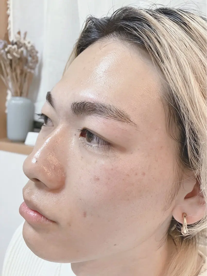 ミニモ限定！メンズ！垢抜け眉！アイブロウ　眉カット　ワックス脱毛の写真