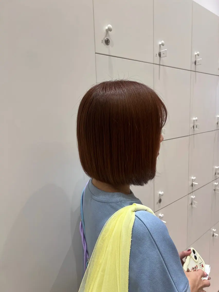 ショート カット ヘアカラー FEERIE 晴海店 荒木優菜のヘアスタイル