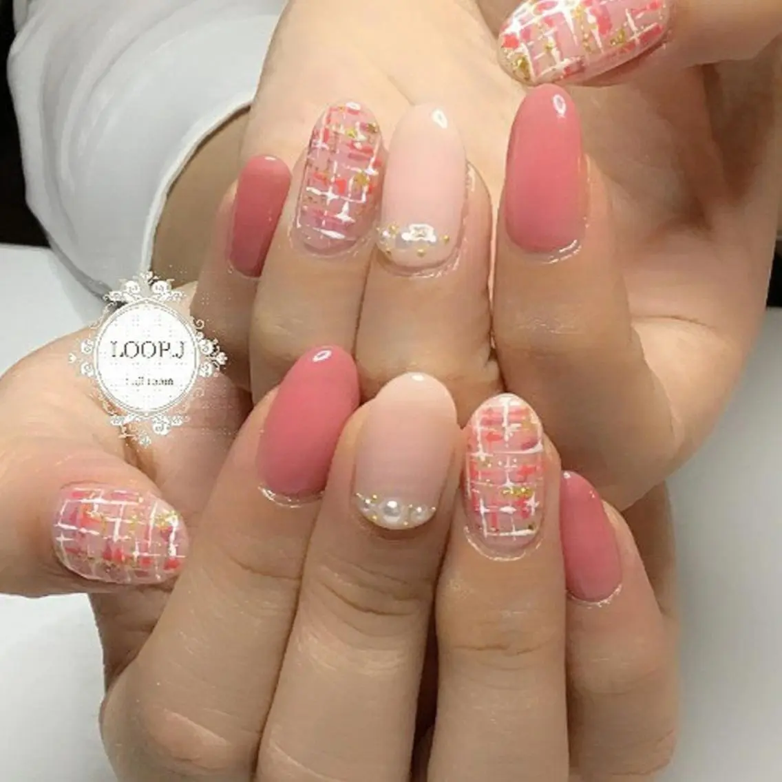 ネイル ハンドネイル おおくぼ めぐみのネイルデザイン