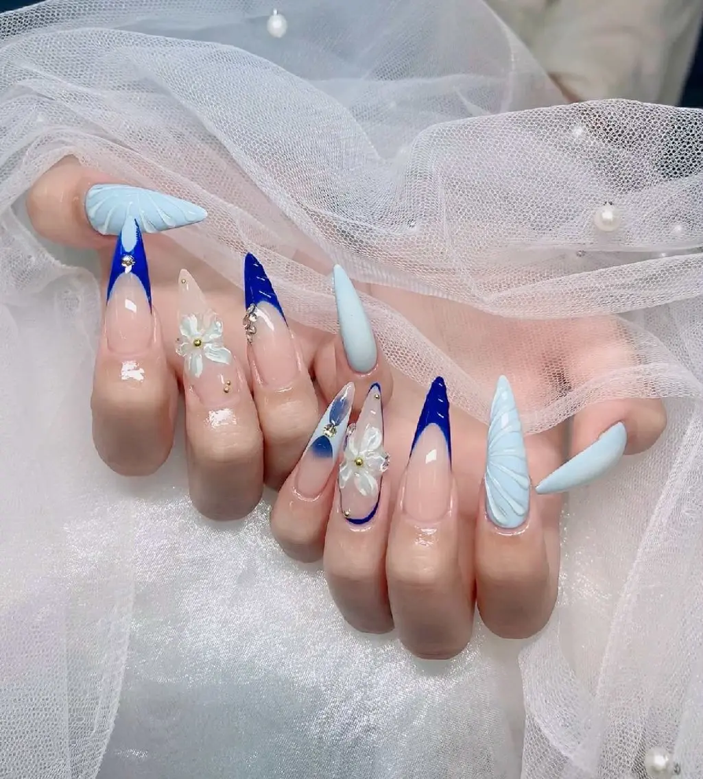 ネイル ハンドネイル ハンドケア Miyu.nail まりんのネイルデザイン