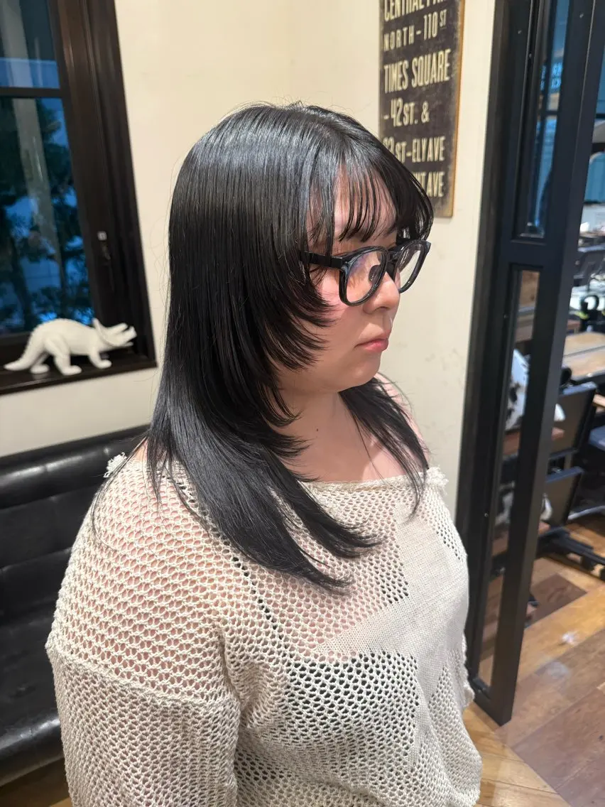 ロング 國分 真椰のヘアスタイル