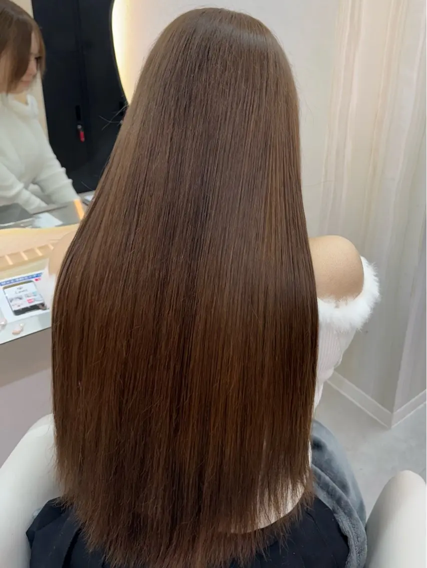 ロング 韓国ヘア‎🪽 あんじぇ‎🤍池袋のヘアスタイル