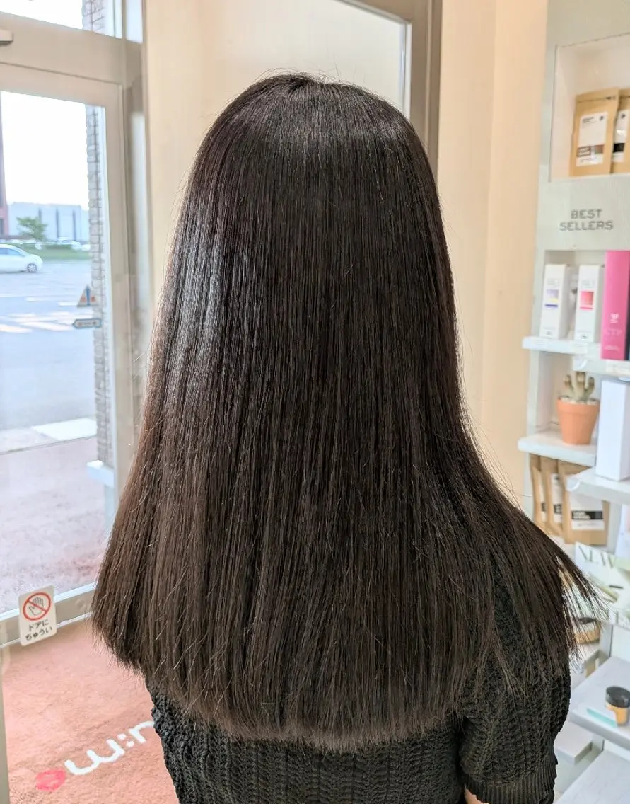 ロング トリートメント 深田 和瑛のヘアスタイル