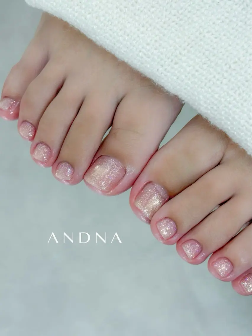 ネイル フットネイル マグネットネイル フットネイル Kinuko / ANDNAのネイルデザイン
