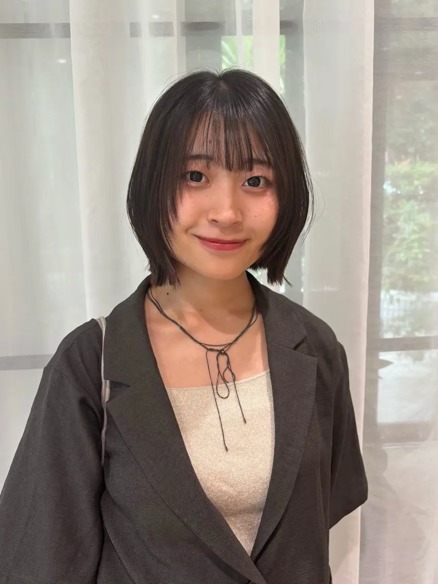 ボブカット👩🏻🦰(+トリートメント付き)の写真