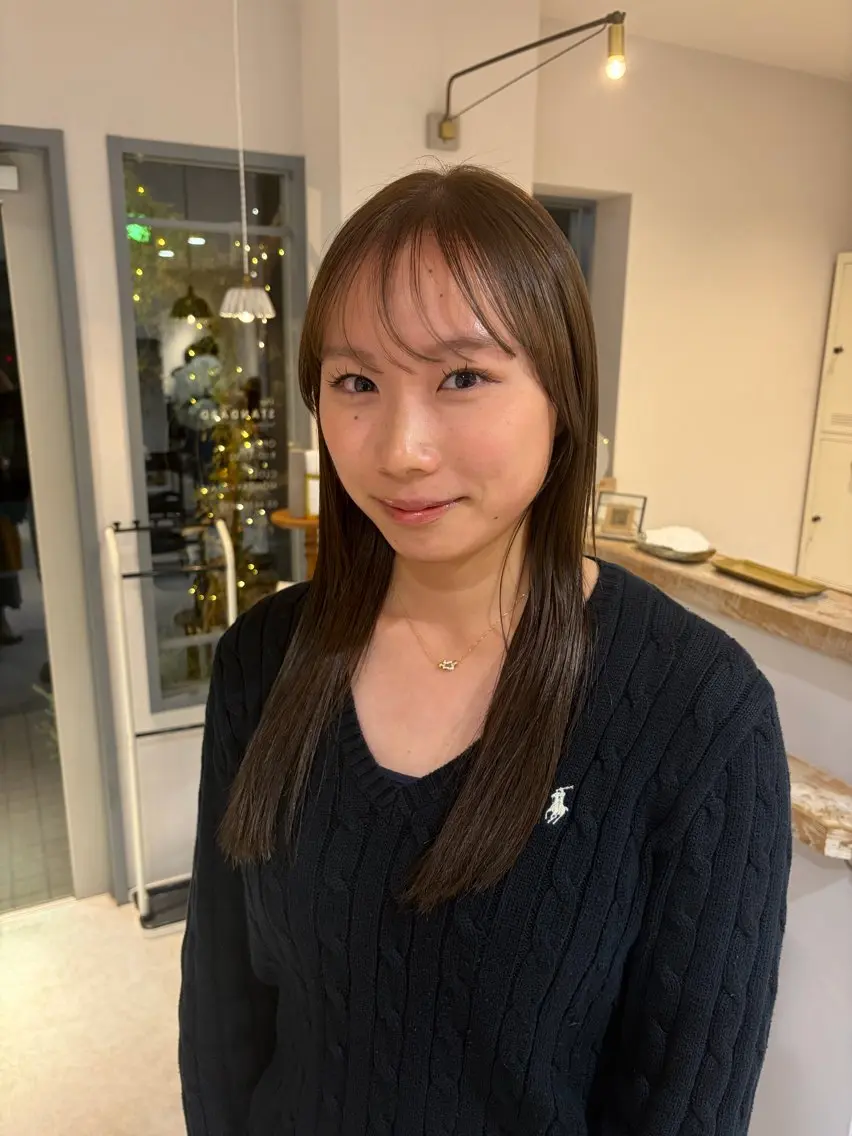 ロング カラー 【仙川】 セリナ‎のヘアスタイル