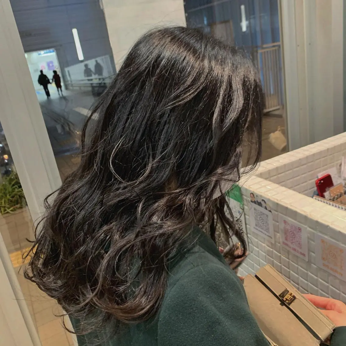 ロング カラー ヘアアレンジ 透明感カラー 美容室sand 横浜のヘアスタイル