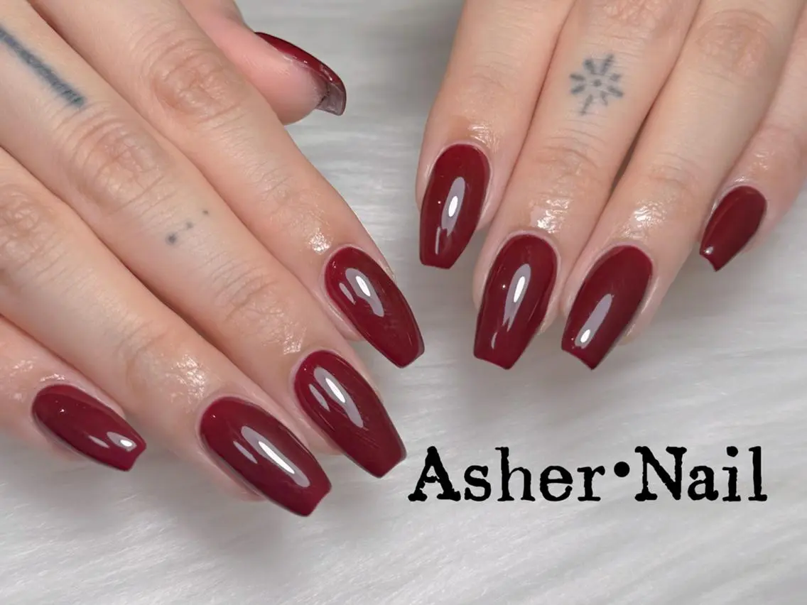 ネイル ハンドネイル ハンドケア Asher _Nailのネイルデザイン