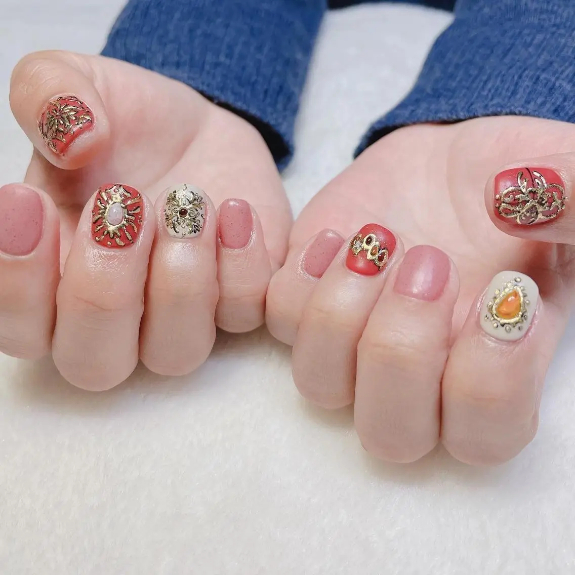 ネイル ハンドネイル kipinail 川﨑えりかのネイルデザイン
