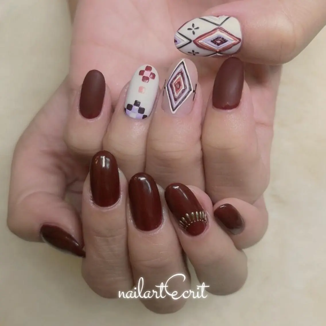 ネイル nailart ecritのネイルデザイン