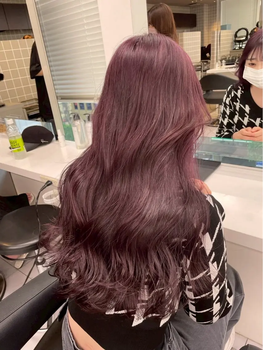 ロング カラー miel横浜 🎀ういのマツエク・マツパデザイン