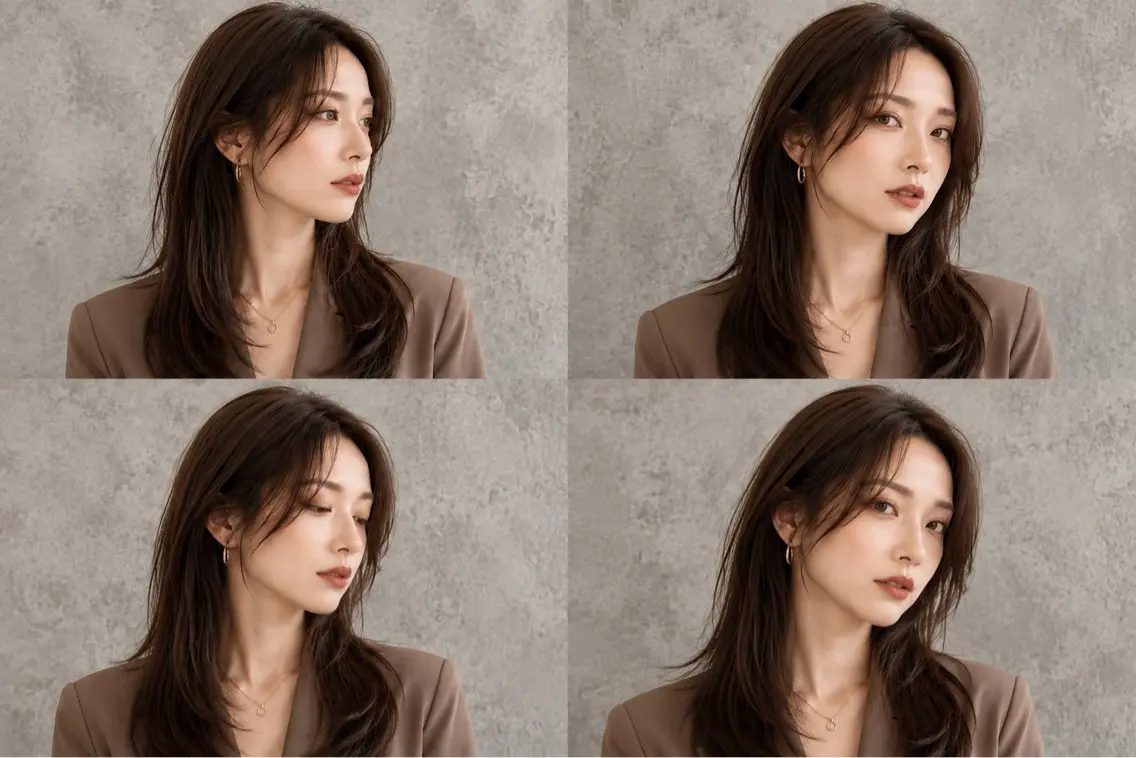 ミディアム カット トリートメント Garden 浅草蔵前のヘアスタイル
