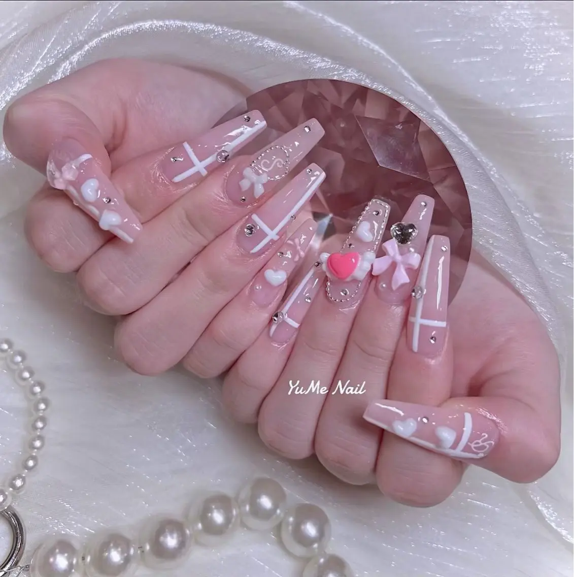 ミディアム YUME Nail Beautyのネイルデザイン