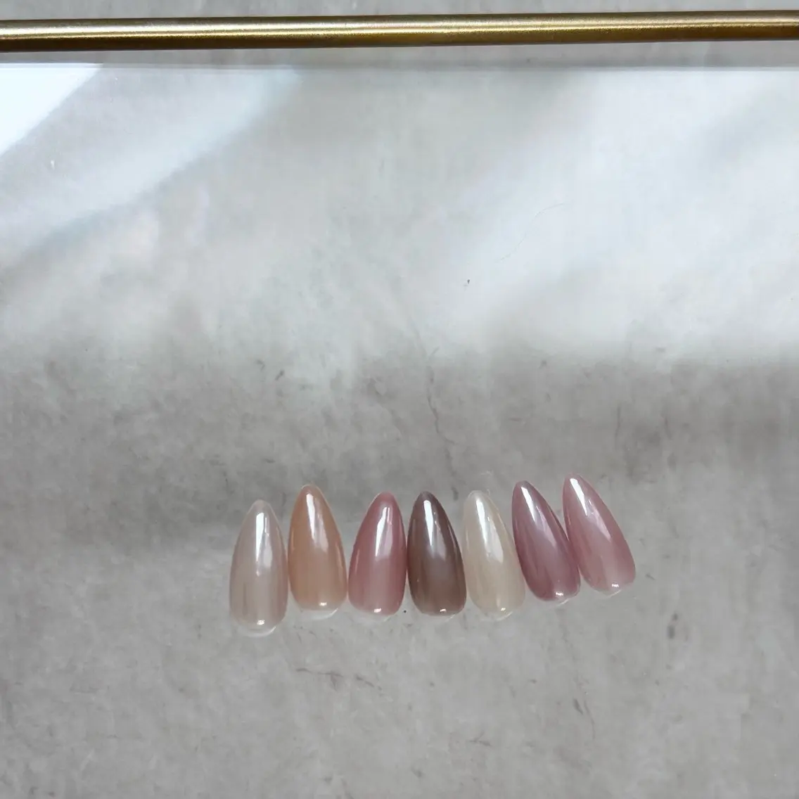 ネイル ワンカラーネイル 春ネイル ハンドネイル s_ nail8のネイルデザイン