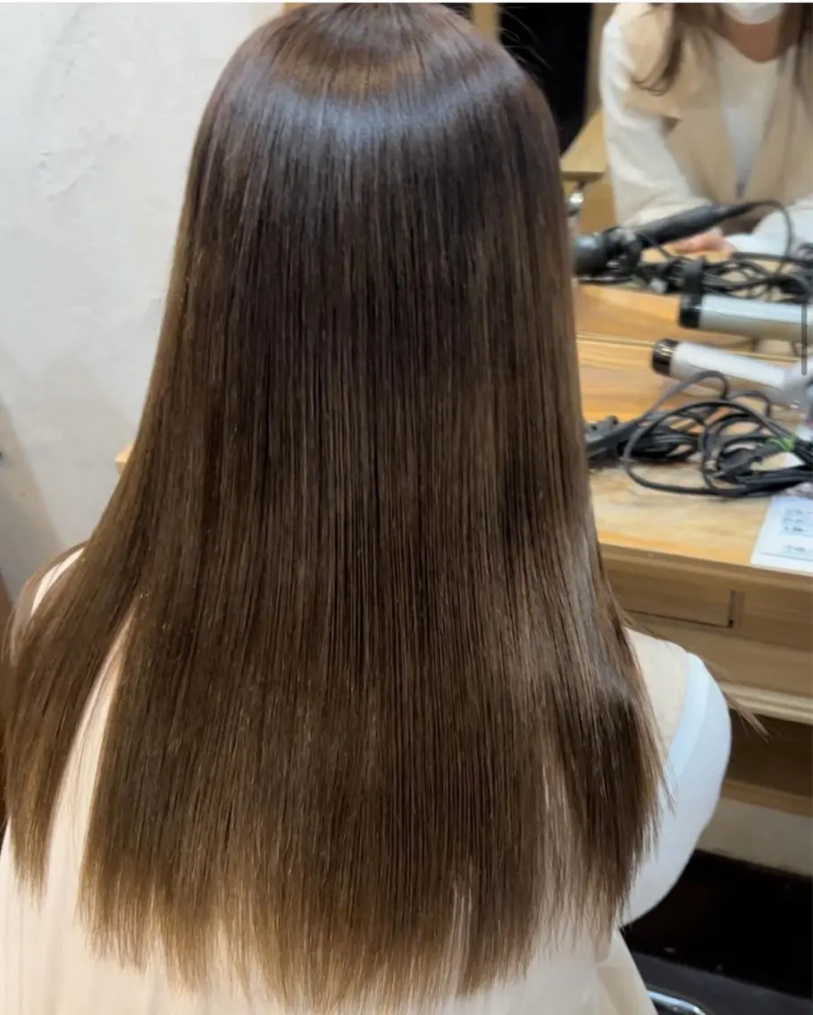 【リピーター様🌱】カット+カラー+ネオリシオ縮毛矯正の写真