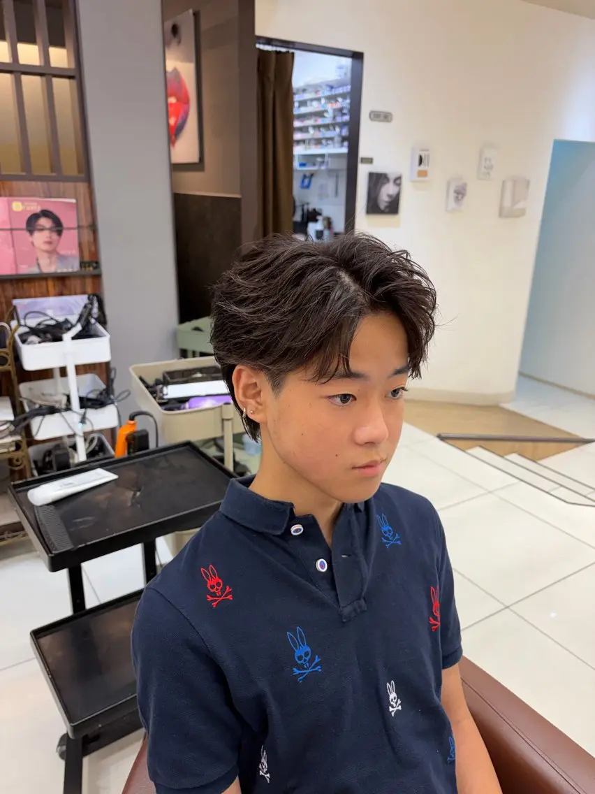 ショート メンズ ショートヘア カット 伊藤 隆星のヘアスタイル