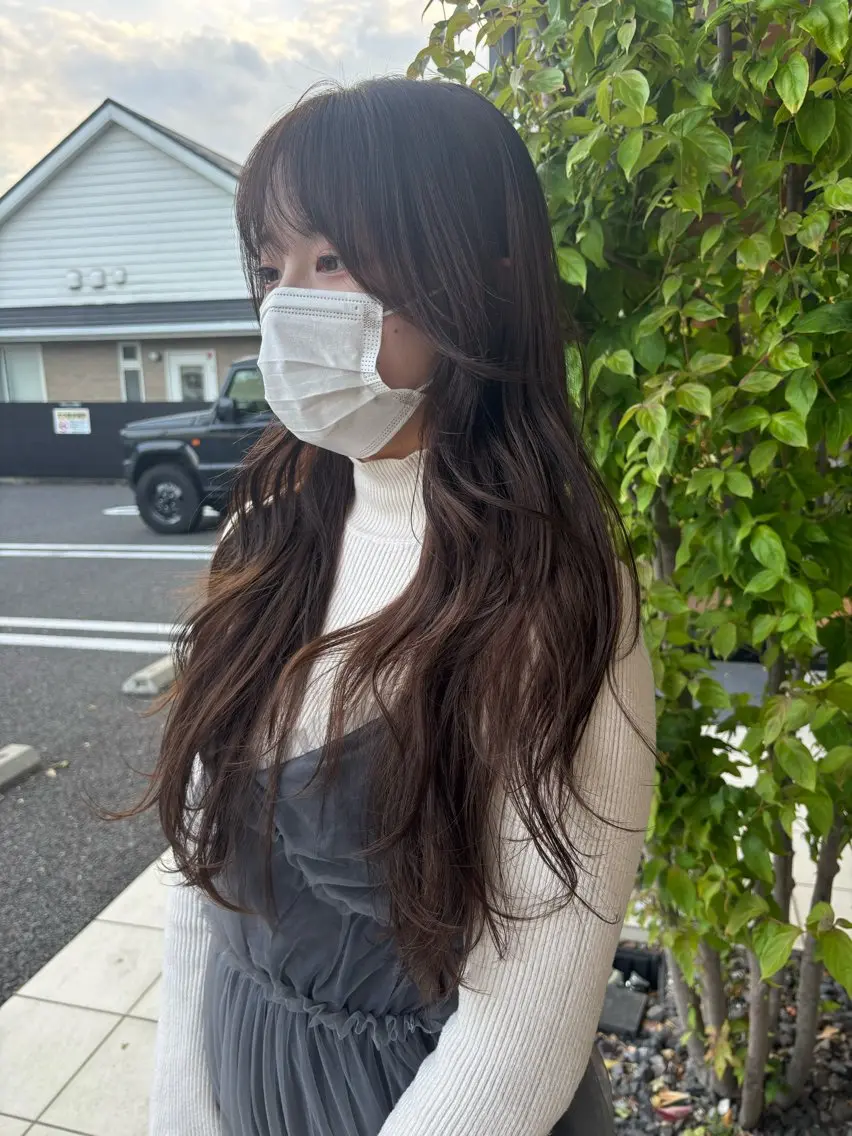 ロング カラー ベージュカラー miyu /nenのヘアスタイル
