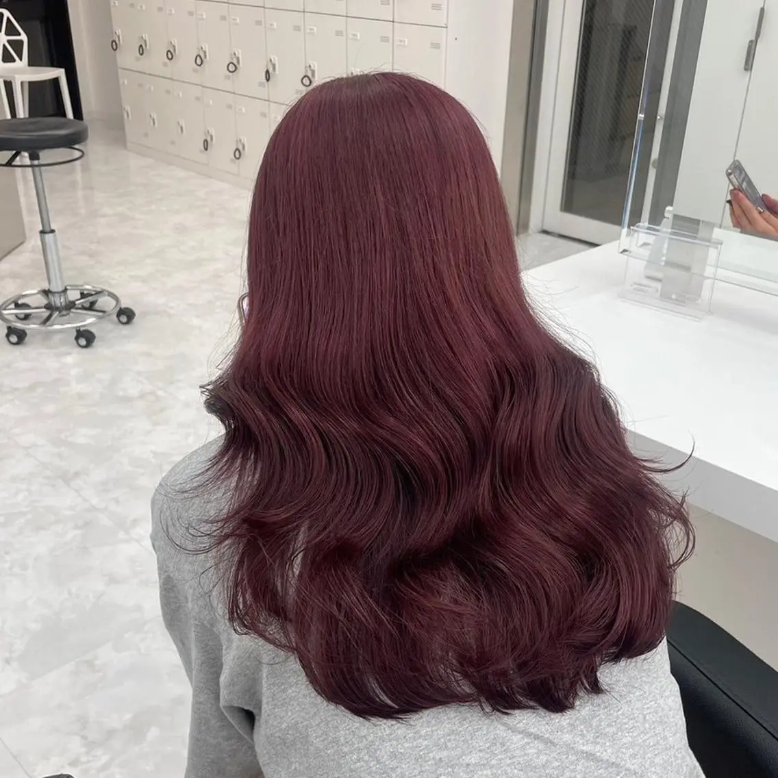 カラー ロング 🌹韓国×愛され暖色 渋谷🌹🍒のヘアスタイル