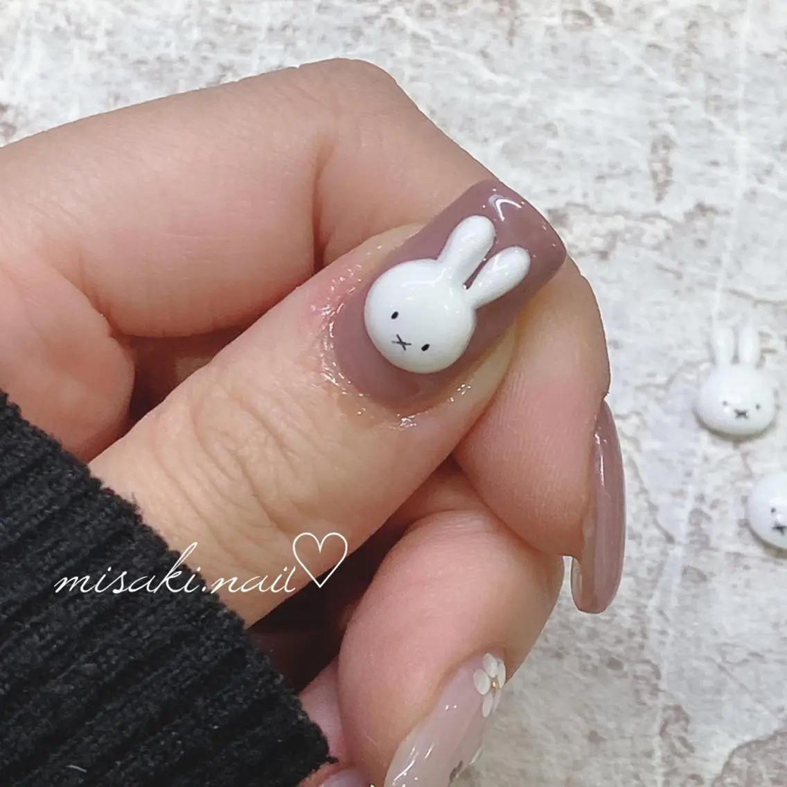 ネイル 韓国ネイル ワンホンネイル ハンドネイル nailsalon miinailsのネイルデザイン
