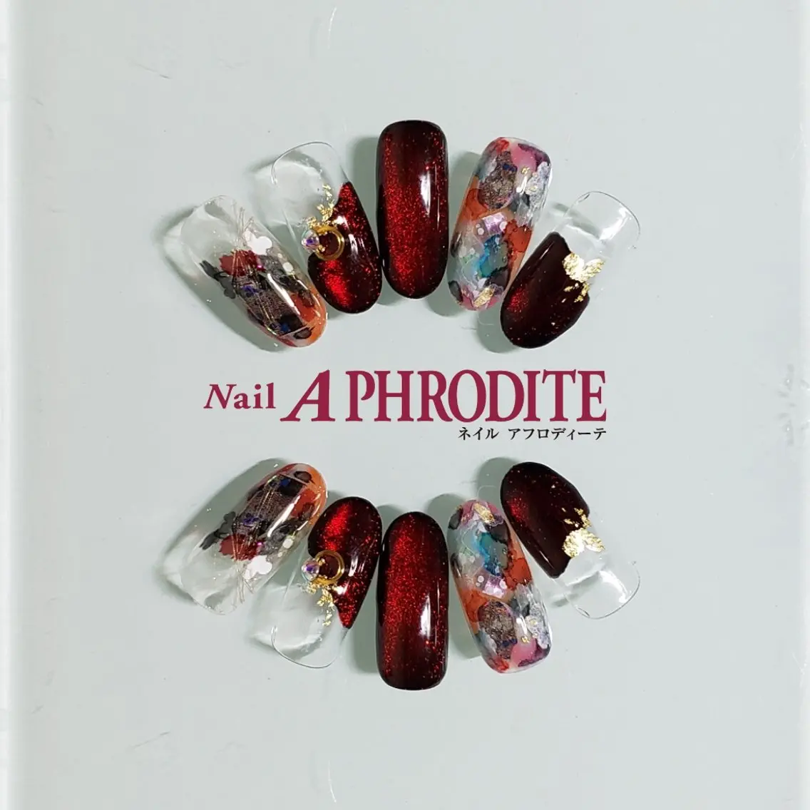 ネイル ジェルネイル ニュアンスネイル スカルプネイル ソフトジェル ネイルチップ Nail Aphroditeのネイルデザイン