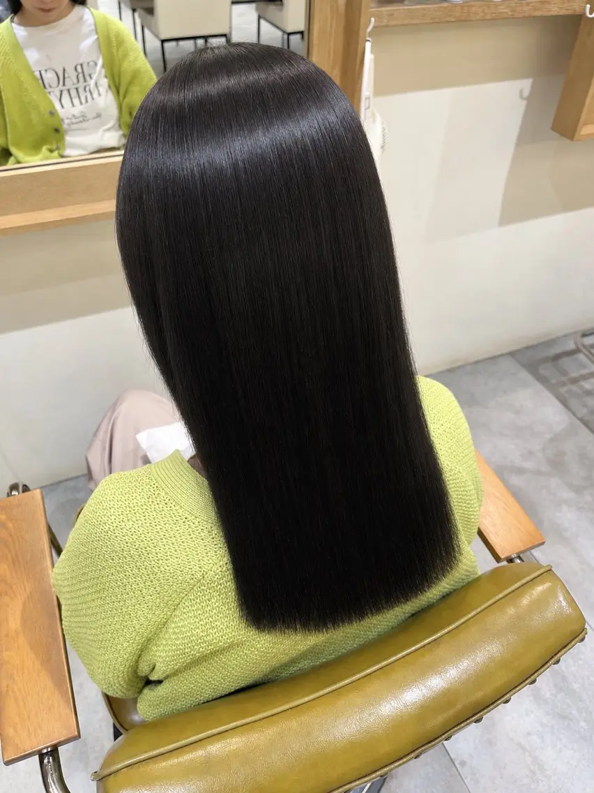 ミディアム ヘアカラー 透明感カラー/ブラ ウンカラー/中島峻のヘアスタイル