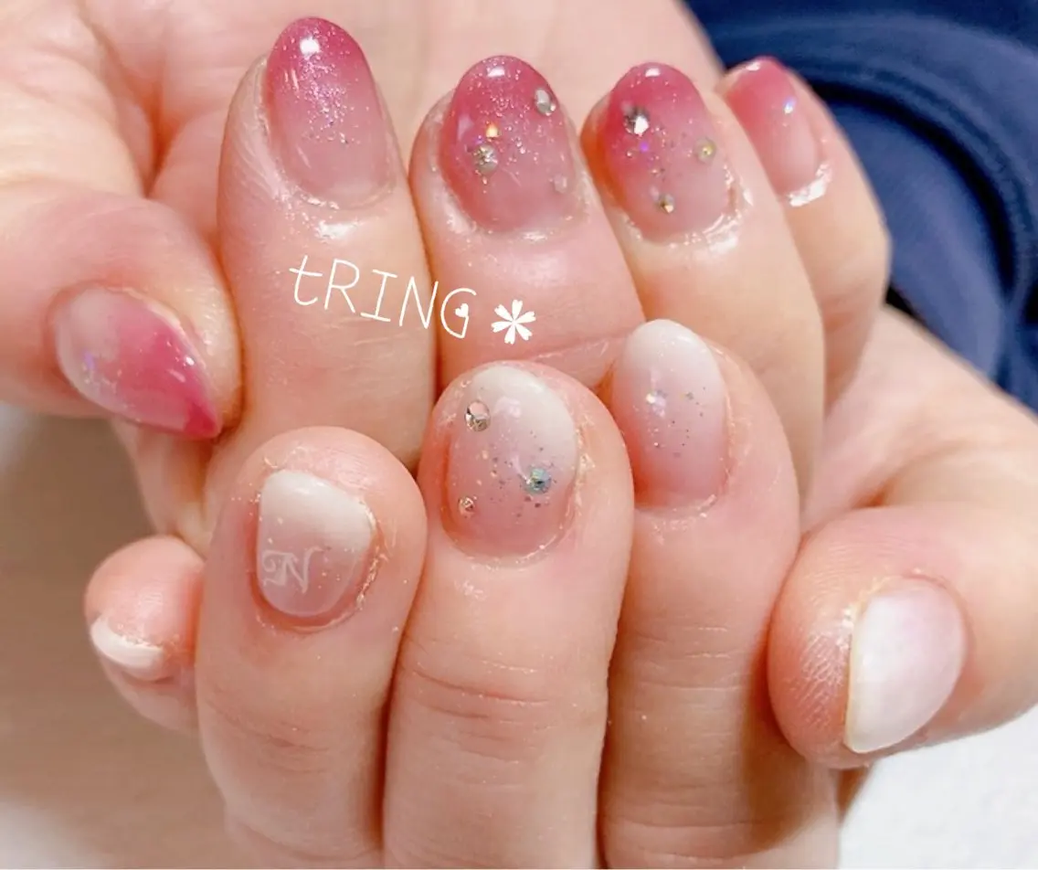 ネイル ハンドネイル tRING* しいの木台のネイルデザイン