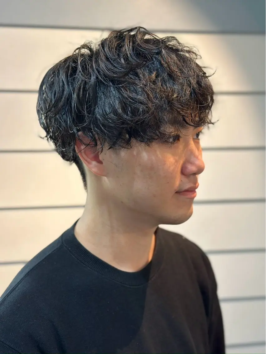 カット➕シャドウパーマの写真
