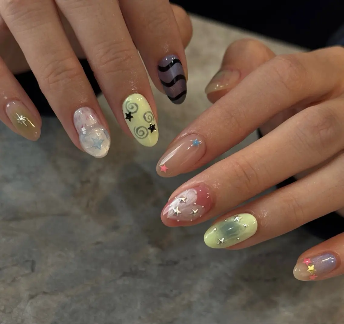 ネイル アートネイル ハンドネイル Blé nailのネイルデザイン