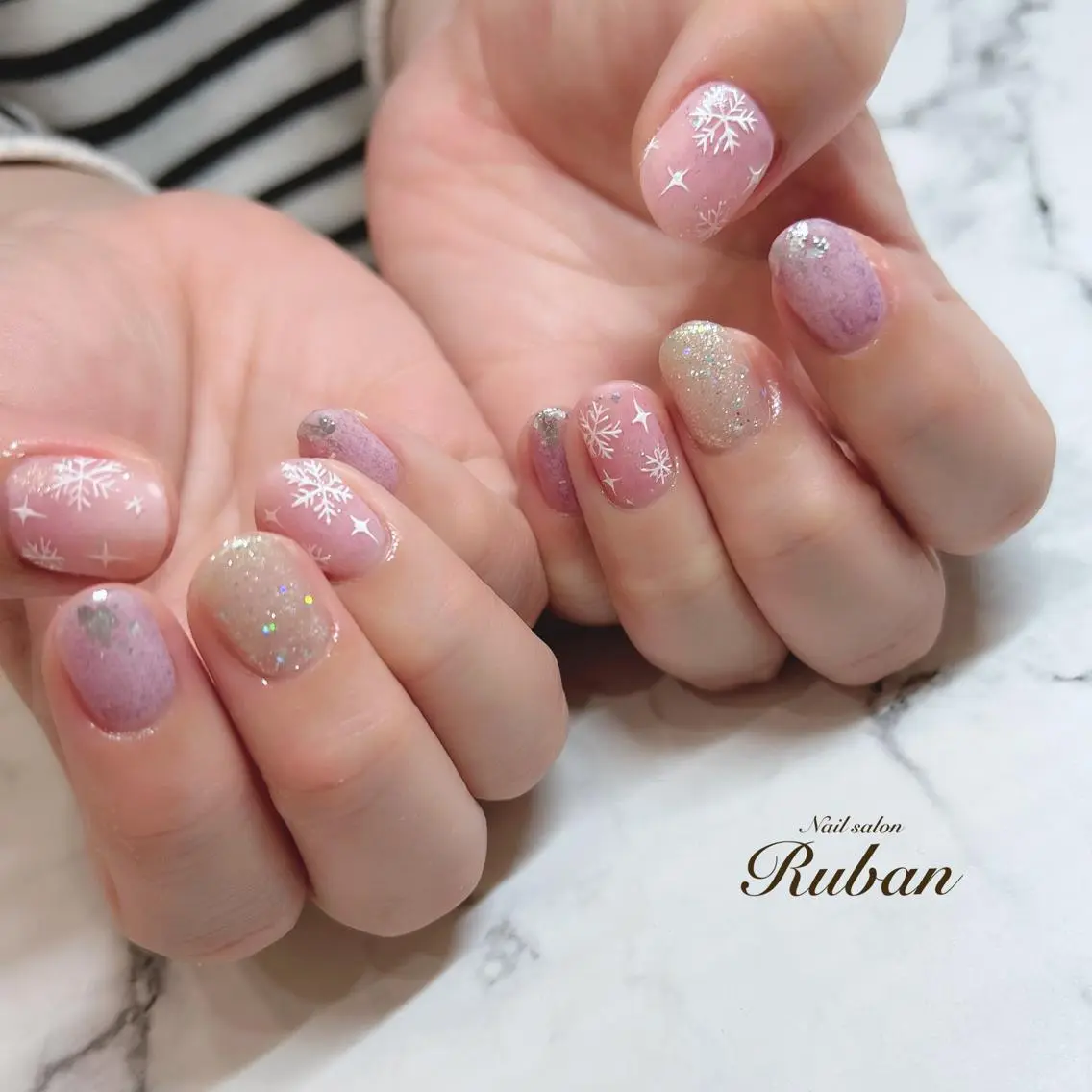 ネイル マットネイル Nail salon Rubanのネイルデザイン