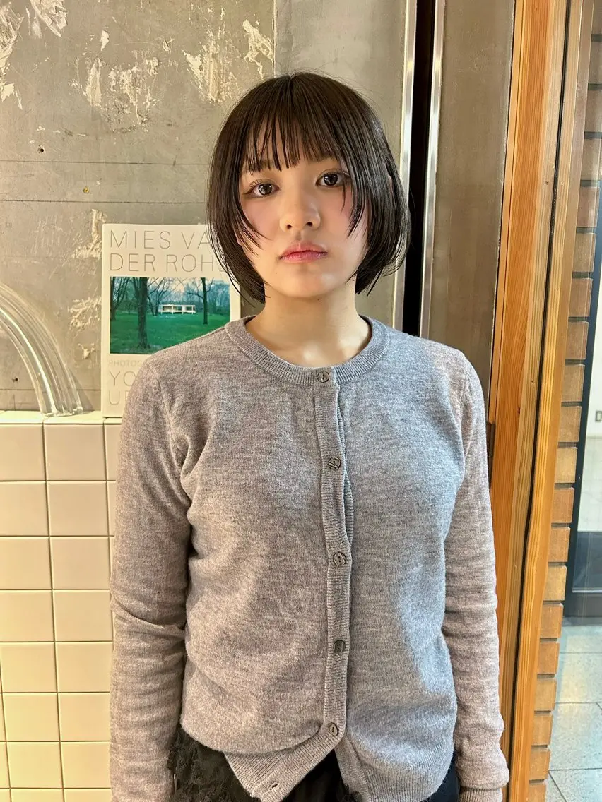 ショート カット 似合わせカット カラー/心斎橋/メイのヘアスタイル