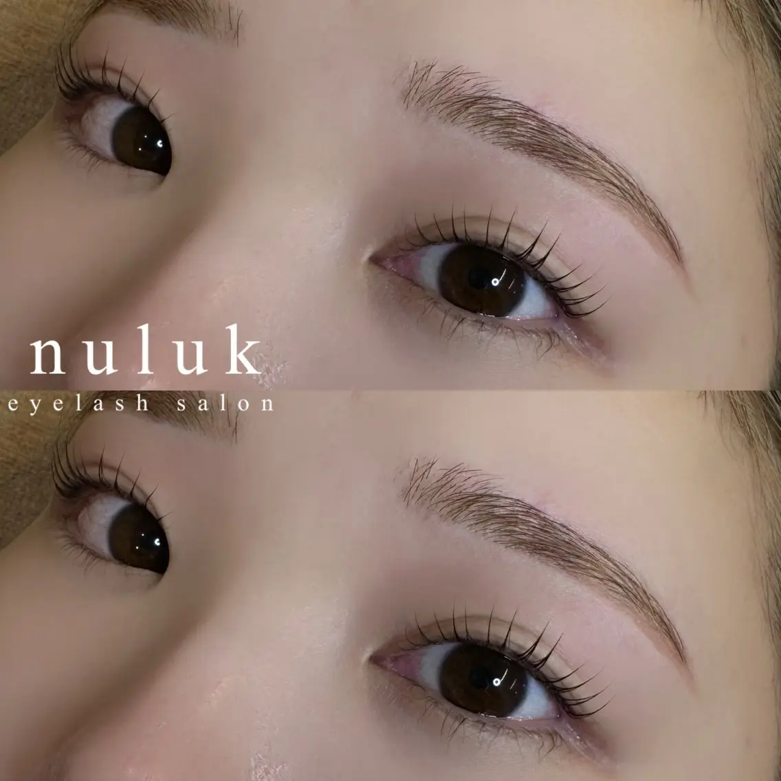 アイブロウ 眉毛ワックス脱毛 nuluk ／ eyelash🩰のマツエク・マツパデザイン