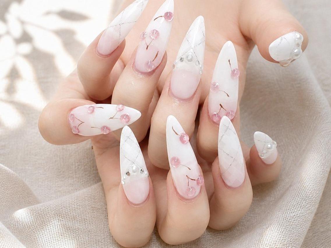 ネイル ぷっくりネイル ハンドネイル Lili Nail Studio西荻窪店のネイルデザイン