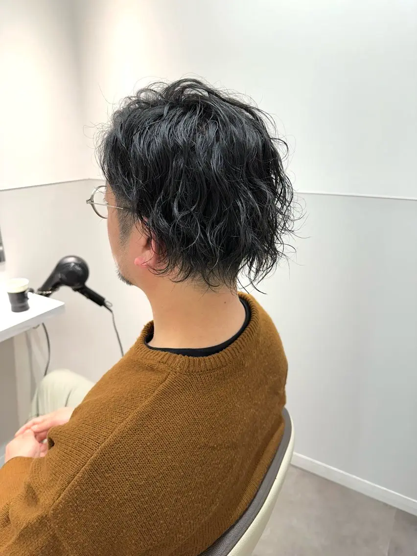 ショート パーマ メンズ カット パーマ SALOWIN大宮 /KYOHEI✂️のヘアスタイル