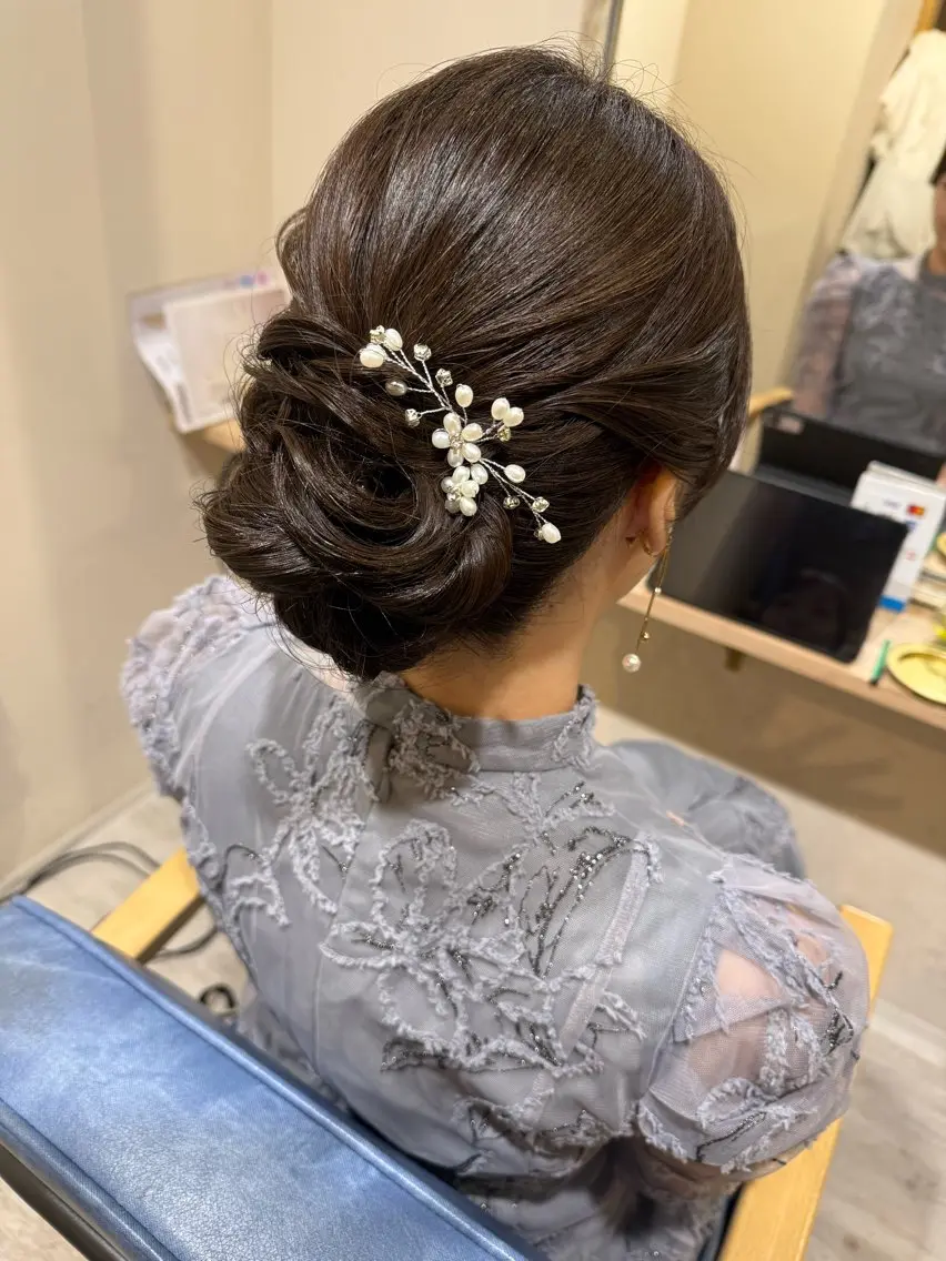 ロング ヘアセット Connect Rumiのヘアスタイル