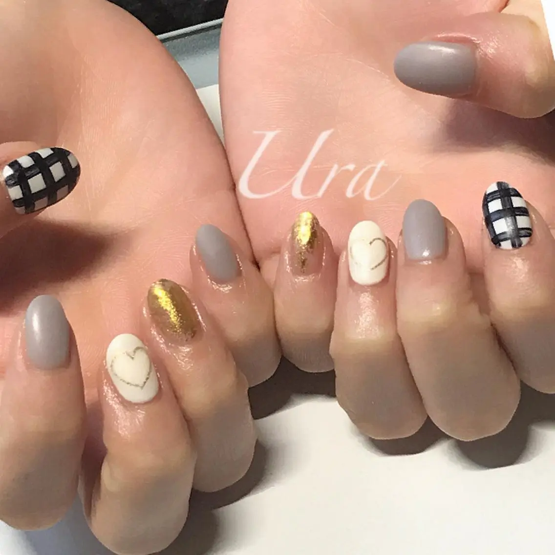 ネイル マットネイル UrakoNail 《nail》のネイルデザイン
