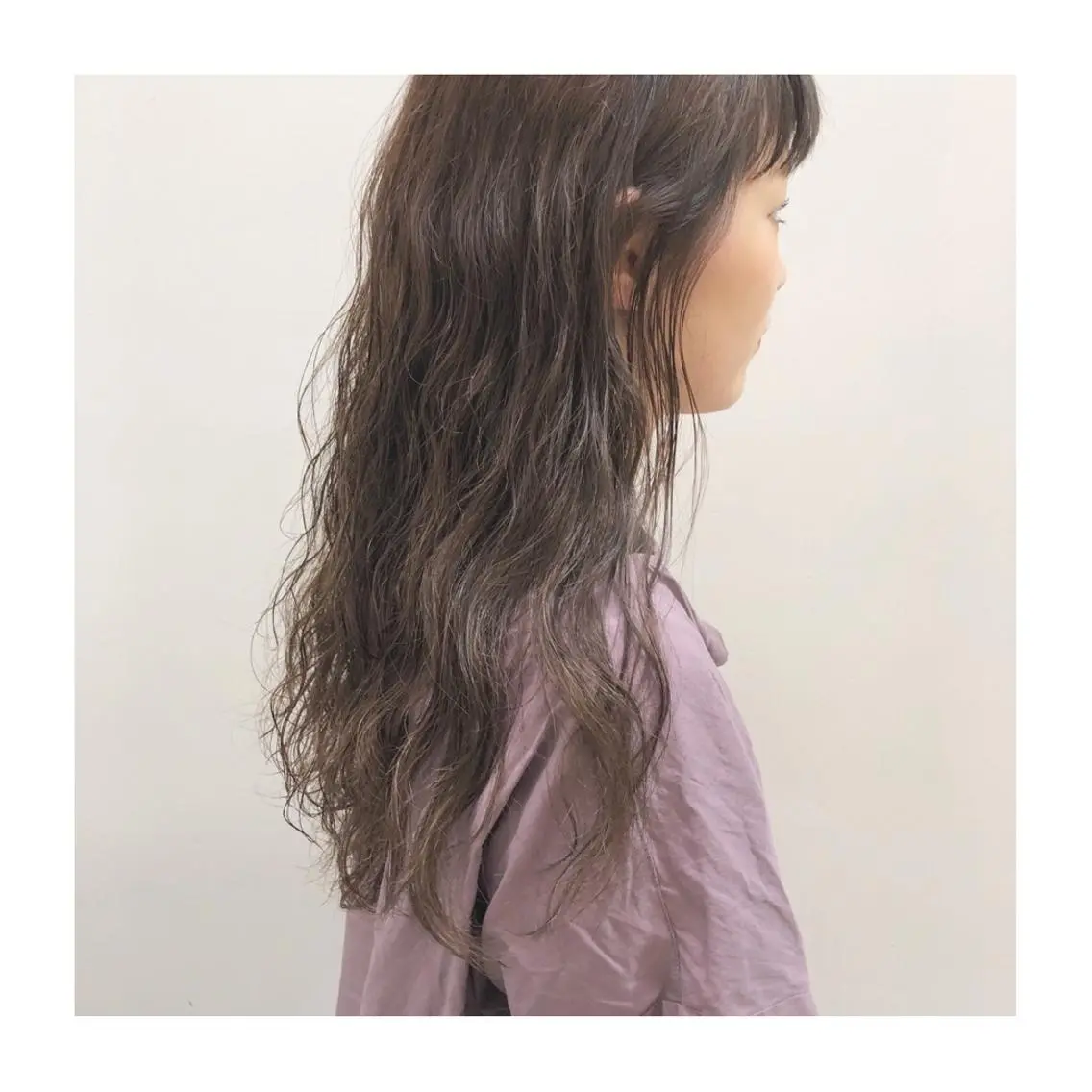 ロング カラー パーマ くるくるパーマ aikoのヘアスタイル