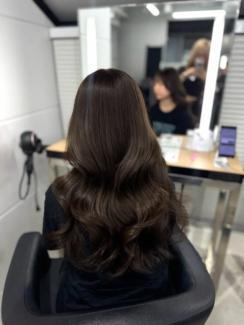 カラー 透明感カラー🫧 EMAのヘアスタイル