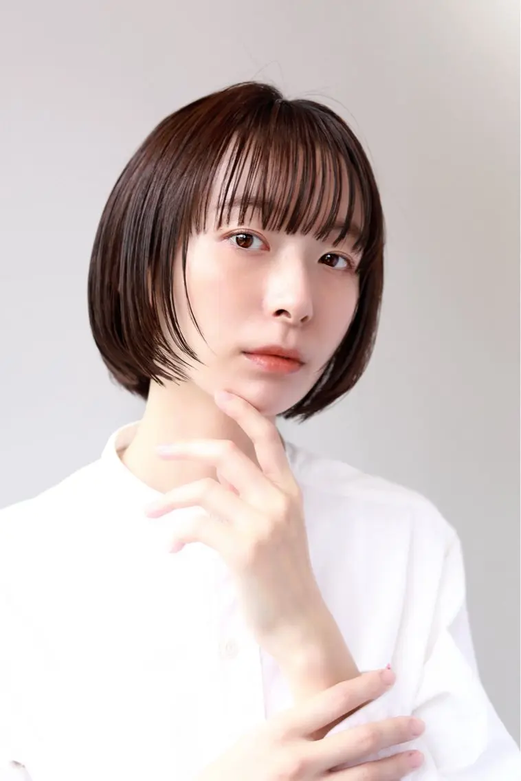 🍀ミニモ限定🍀20分で小顔に！前髪＆顔周り似合わせカット［顔周り］の写真