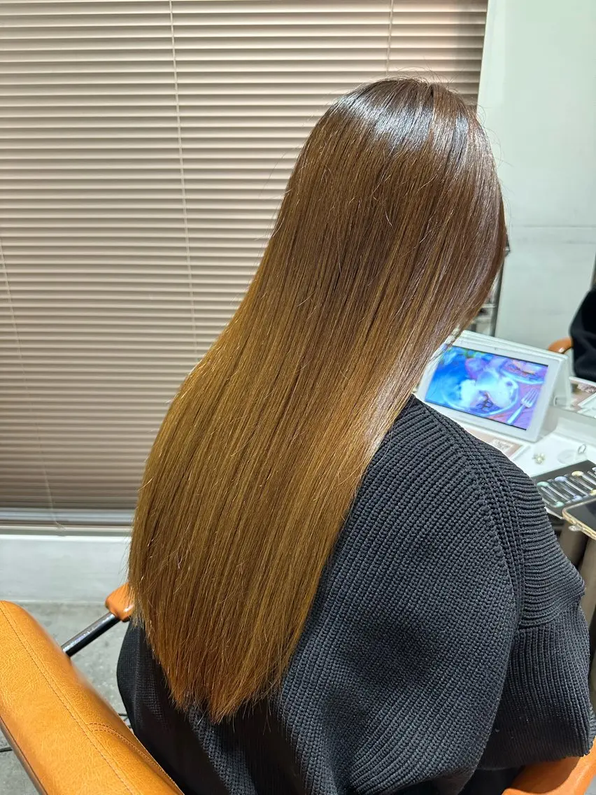 【期間限定髪質改善プラン‼️】縮毛矯正+oggioto12stepトリートメントの写真