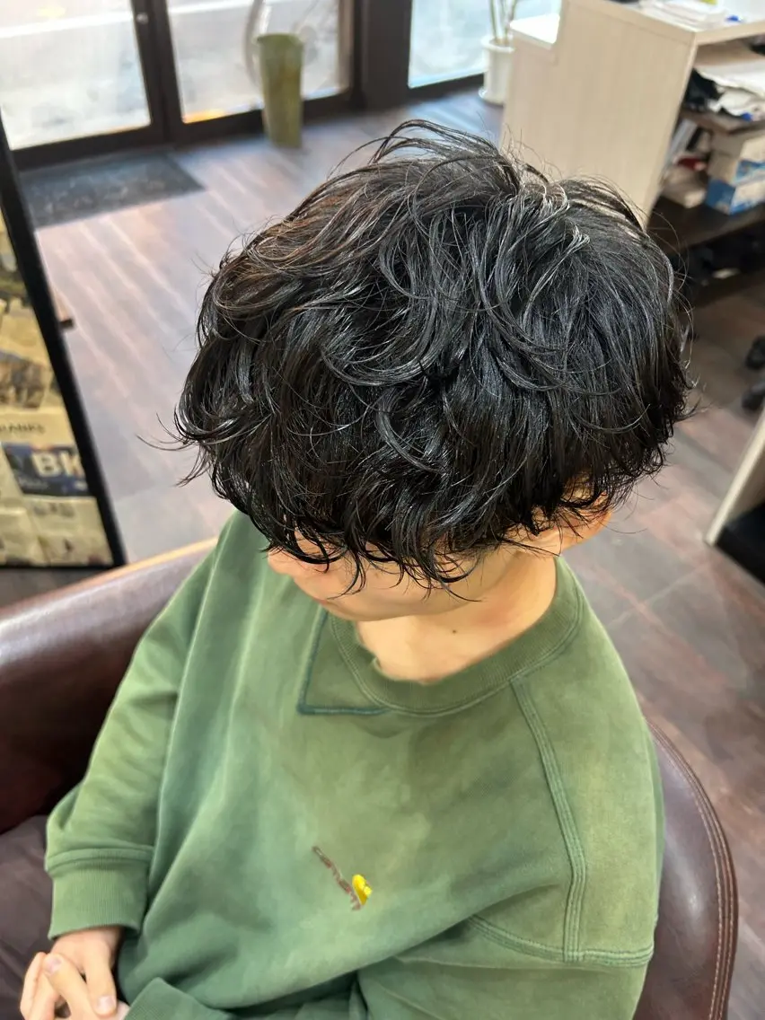 パーマ メンズ ✄﻿メンズ特化型で 今っぽくカッコよく✄のヘアスタイル