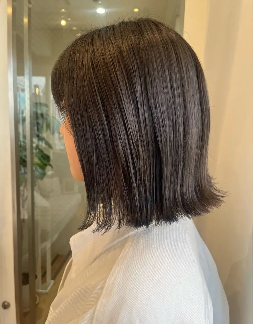 ショート ボブ ヘアカラー 暖色カラー/ダブル カラー/名古屋/辻のヘアスタイル