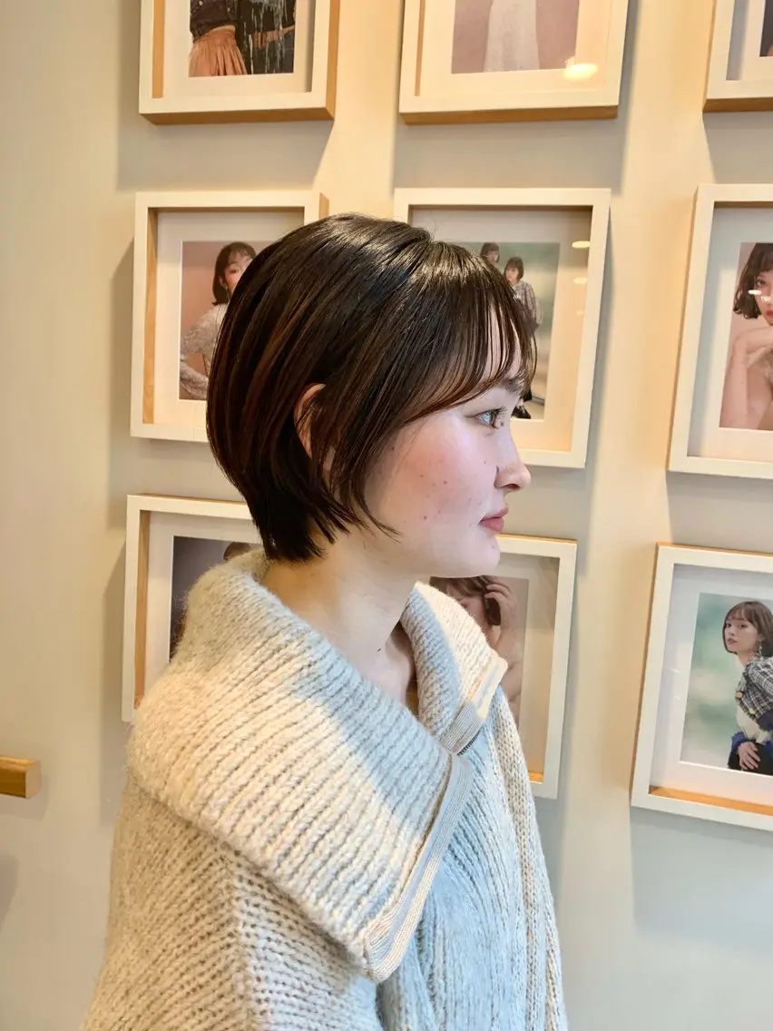 ショート ショートヘア 中尾 文哉のヘアスタイル